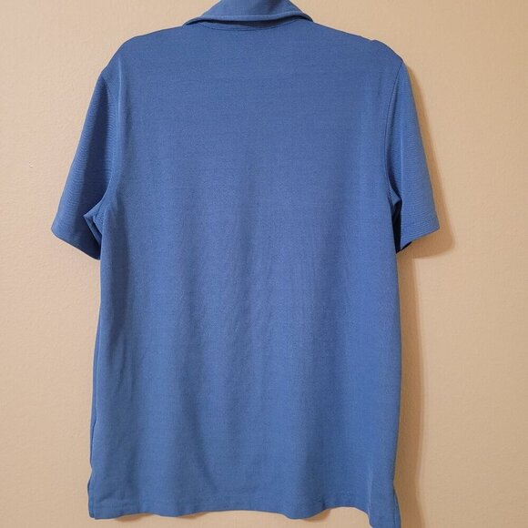 Vineyard Vines Mens‎ Classic Blue Polo Shirt Logo M Office Career Preppy - Picture 7 of 9